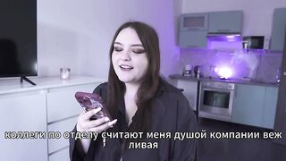 Pornography Story - Domina and her marionette (Russian, cable-on, facial)