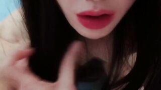 A Korean crossdresser dating with a man and fucked