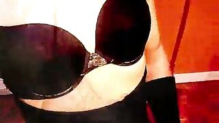 Transsexual Kandi Mexican Beautiful Sissy Stripper Dancing In Underwear PMV