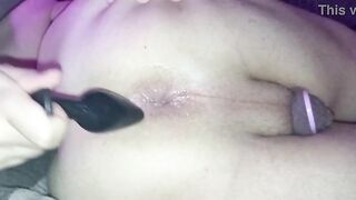 Utter evening of widely opened and edging leads to jiggling climax