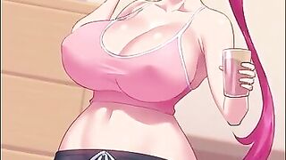 Hermaphroditism female faps all day in her guest room