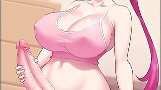 Hermaphroditism female faps all day in her guest room