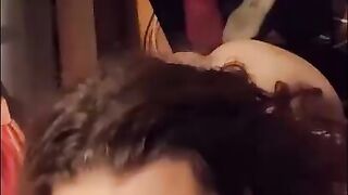 Yoga trousers, oily bum, oral jobs & anal invasion