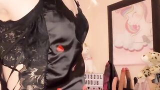 Your Trans Gf Jessica Bloom Thanks You for Fresh High High-heeled shoes - Large Man-meat Edging And Jizz shot