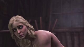 Red-haired Futa Pummels two Blondes 3 DIMENSIONAL - Fresh Gameplay