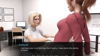 COUGAR Breeder Replay By Serge3dx - Insatiable Fuckslut lets Ginormous 15 Inches Futa BOINK her Cock-squeezing Twat after she Caught Her in The Douche