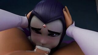 Starfire futa x raven