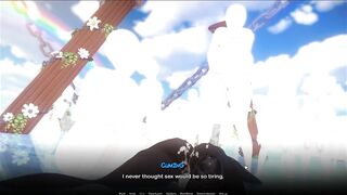 Crooked World [ ANIME PORN GAME ] Ep.two corrupting ANGEL MUFF with a XXL BIG BLACK COCK !