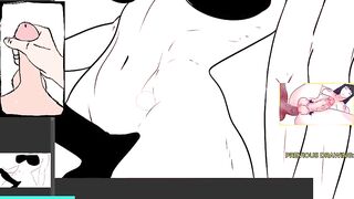 Anime Trans Hermaphroditism Nymph Standing Holding Her Gigantic Swell Spear - Assets Cane from Boobs to Gigantic Rod - ten Minute Woman Voice Jerk Off Instructions