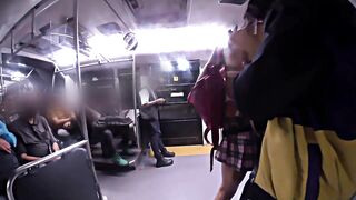 It began with a kiss on the Metrobus and he boned me on the street