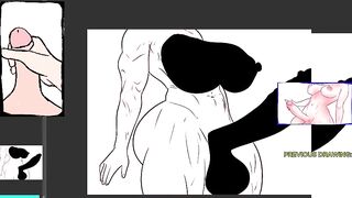 Trans Futa Anime Lady with Supah Big Swell Wood - Standing Position Close Up Chest Look Holding Enormous Salami - ten Minute Lady Voice Jerk Off Instructions