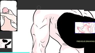 Trans Futa Anime Lady with Supah Big Swell Wood - Standing Position Close Up Chest Look Holding Enormous Salami - ten Minute Lady Voice Jerk Off Instructions