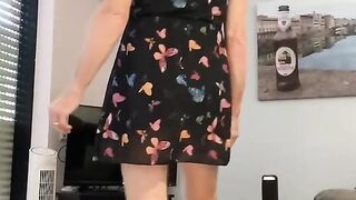 Fatima in Minidress caged