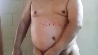 Saline ball latino scrotum 4