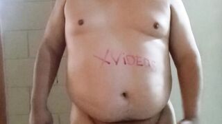Saline ball latino scrotum 4