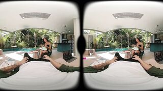 VRB Trans: Jaw-dropping Ladyboy Model Sophia Montesino Porks Anally In Her First-ever Dialogue - VR Porno