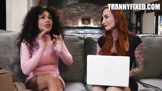 Eva and Sophia Test a Semitransparent Stroker’s Stiffy-Pleasuring Energy