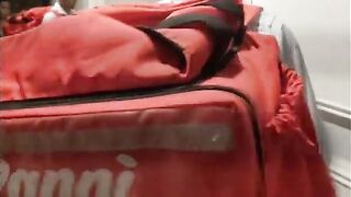 DELIVERY DUDE SMASHED 2 YOUNG TRANS DAMSELS SIMULTANEOUSLY! - ALICE HAEL