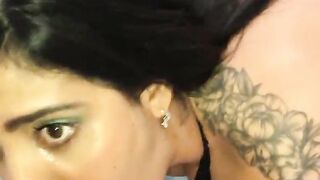 TRANS DAME WITH A 25CM WOOD RAVAGES UNFAITHFUL MARRIED CHICK