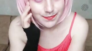 Electra Steamy Femboy Model Crimson Lights