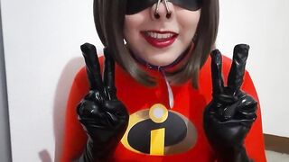 Uber-cute Trans Bouncy Bi-atch Providing a Sucky-sucky to BIG BLACK COCK and Tonguing Jism after Blow dressed in a BONDAGE & DISCIPLINE Nosehook