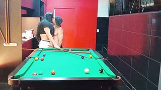Having fuck-a-thon with this red-hot white fellow's penis and adorable bum after winning at pool.
