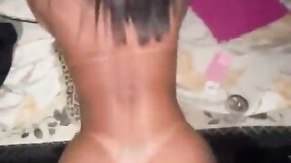 A well-gifted black fellow takes the cleaning nymph home from work and plows her taut tiny donk truly supreme.