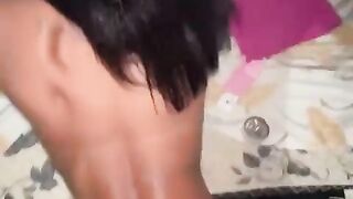 A well-gifted black fellow takes the cleaning nymph home from work and plows her taut tiny donk truly supreme.