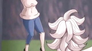 Android twenty-one absorbs Chun-li and Mai