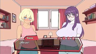 Hermaphroditism have a heart too [ FUTA Anime porn Game ] Ep.1 LEZZIE romance with her fresh ROOMATE !