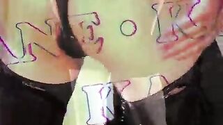 eXXXtreme Penalty 15" BIG BLACK COCK pounds transsexual Kandi Kane hetero up her donk manmeat!