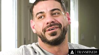 MESMERIZED - Casey Smooches Instructs Pal To Delight Trans Women With Sizzling Anal invasion And Dual Pop-shot