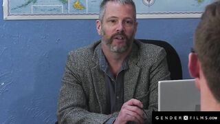 GENDERX FILMS - Warm Trans Janelle Fennec Takes Every Inch of Her College girl's Thick Penis