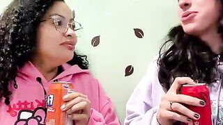 Burping Compete Gulping Soda Lezzy Sassy Duo