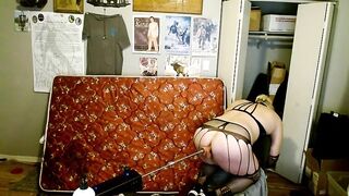lucy laurel pulverize machine ravages butt