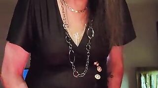 Huge-boobed Sissy Nutting