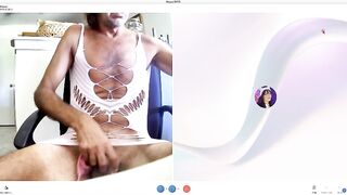 sissy gets expopsed on webcam