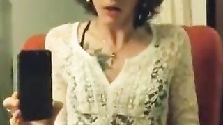 TS Tranny Rose Marie Jackson Full Cumshot Compilation