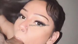 Pretty Small Ebony TRANSSEXUAL Takes A Superb Pummeling