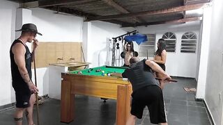 Toying pool with those bastards and we won giant.