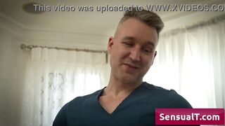 transsensual.com introduces:Blessed Finishing with Stunning T-Lady Baxxx & Jade Venus