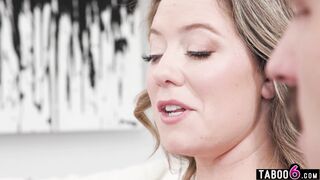 Bored couple invite sexy trans woman for a crazy anal threesome