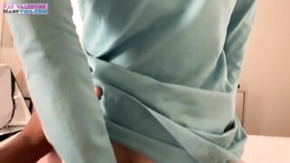Crossdresser Blue Hair Takes BIG BLACK COCK