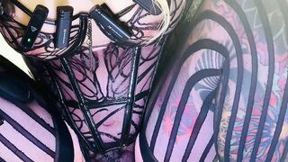 Hot trans Babe cintia takes huge black dick