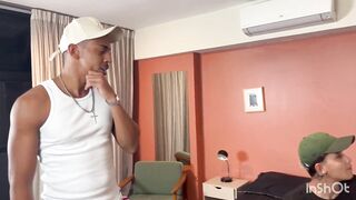 Homie's insatiable sis drills rock hard while he heads to the market
