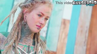 Firm BUM SEX shag for Tatted Nymph - Scrotum Deep Rectal for Punk Cockslut - ASS-TO-MOUTH, Facial cumshot