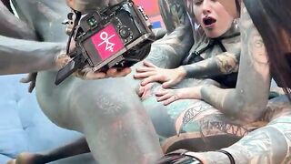 Ass-fuck Sex industry stars on Set - three Days Production - Behind the Episodes with Emo Beotches