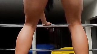 Immense Backside Latina Dancing in Panty - Part two