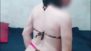 I love dressed in her panty swimsuit.