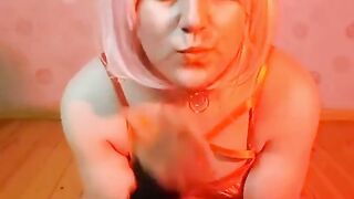 Ultra-cute White Guy Sissy in Her Pansy